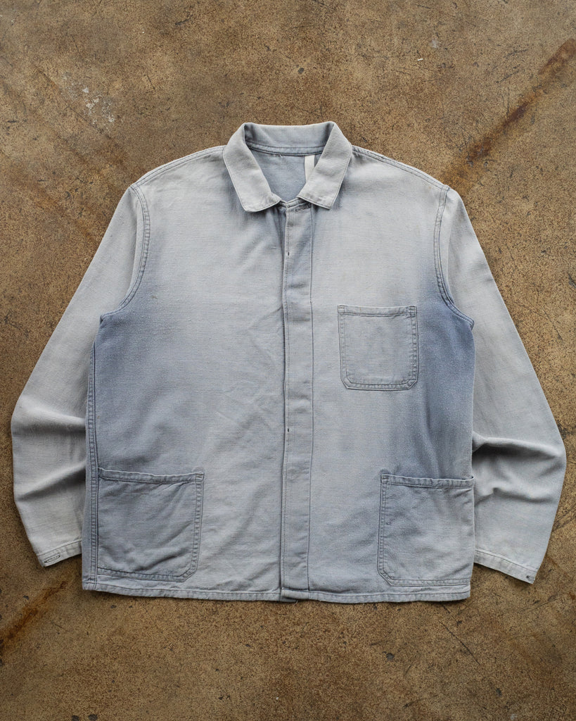 Sun Faded French Chore Coat - 1950s
