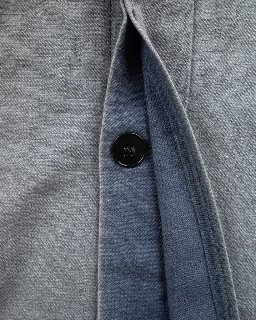 Sun Faded French Chore Coat - 1950s - detail