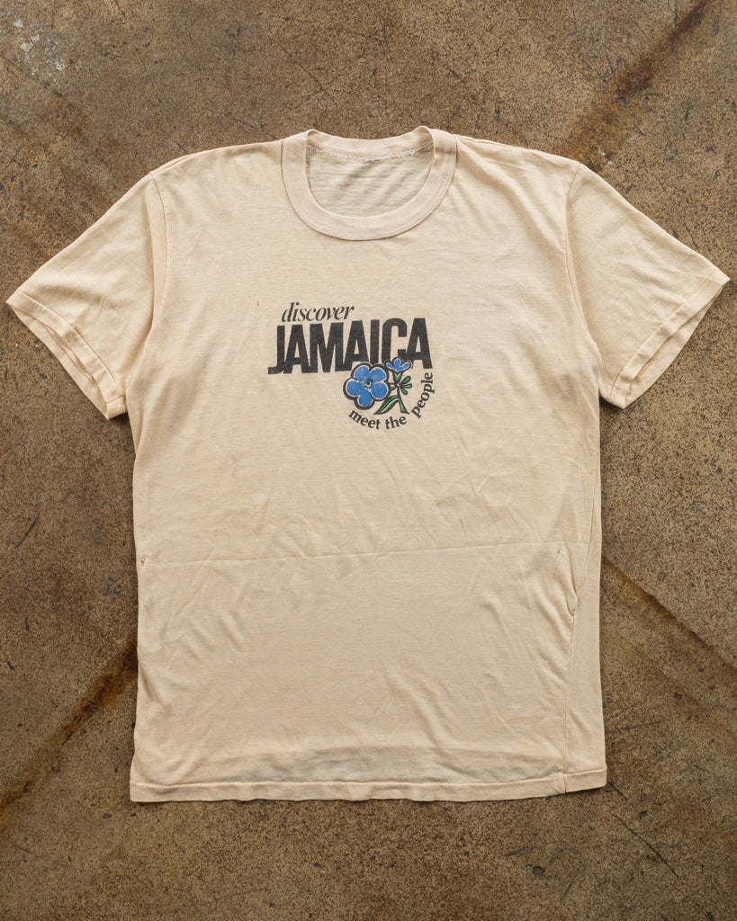 Single Stitched "Discover Jamaica Meet The People" Tee - 1970s