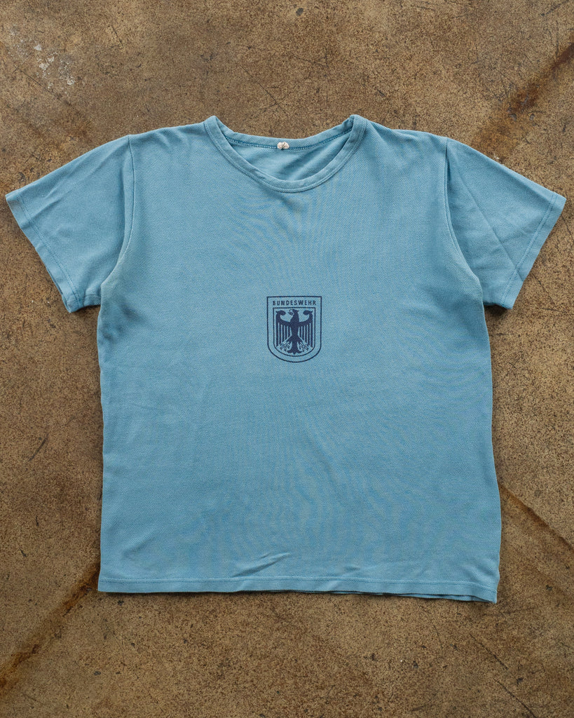 "Bundeswehr" Cropped Tee - 1980s