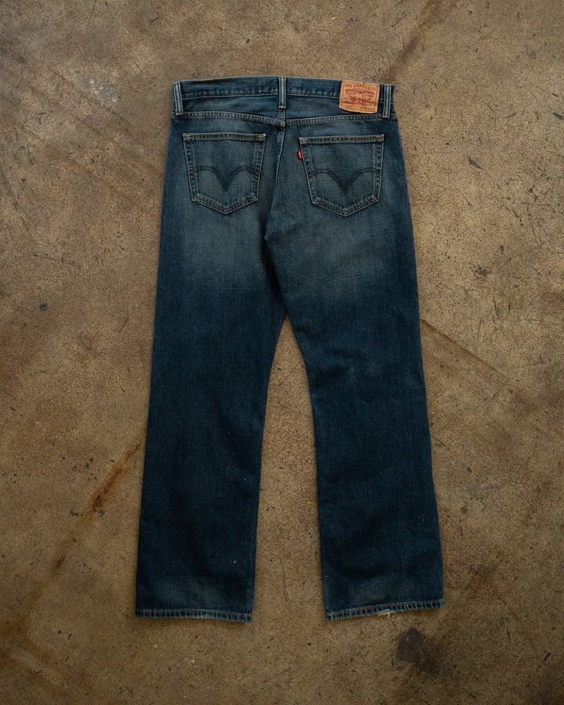 Levi's 527 Washed Bootcut Jeans - 1990s BACK PHOTO