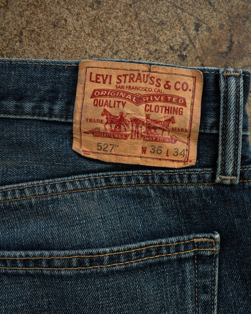 Levi's 527 Washed Bootcut Jeans - 1990s DETAIL PHOTO