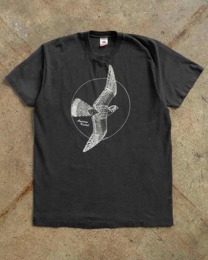 Single Stitched "American Kestrel" Tee - 1990s FRONT PHOTO