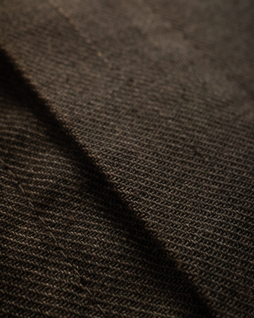 Brown Chore Coat - 1970s - detail