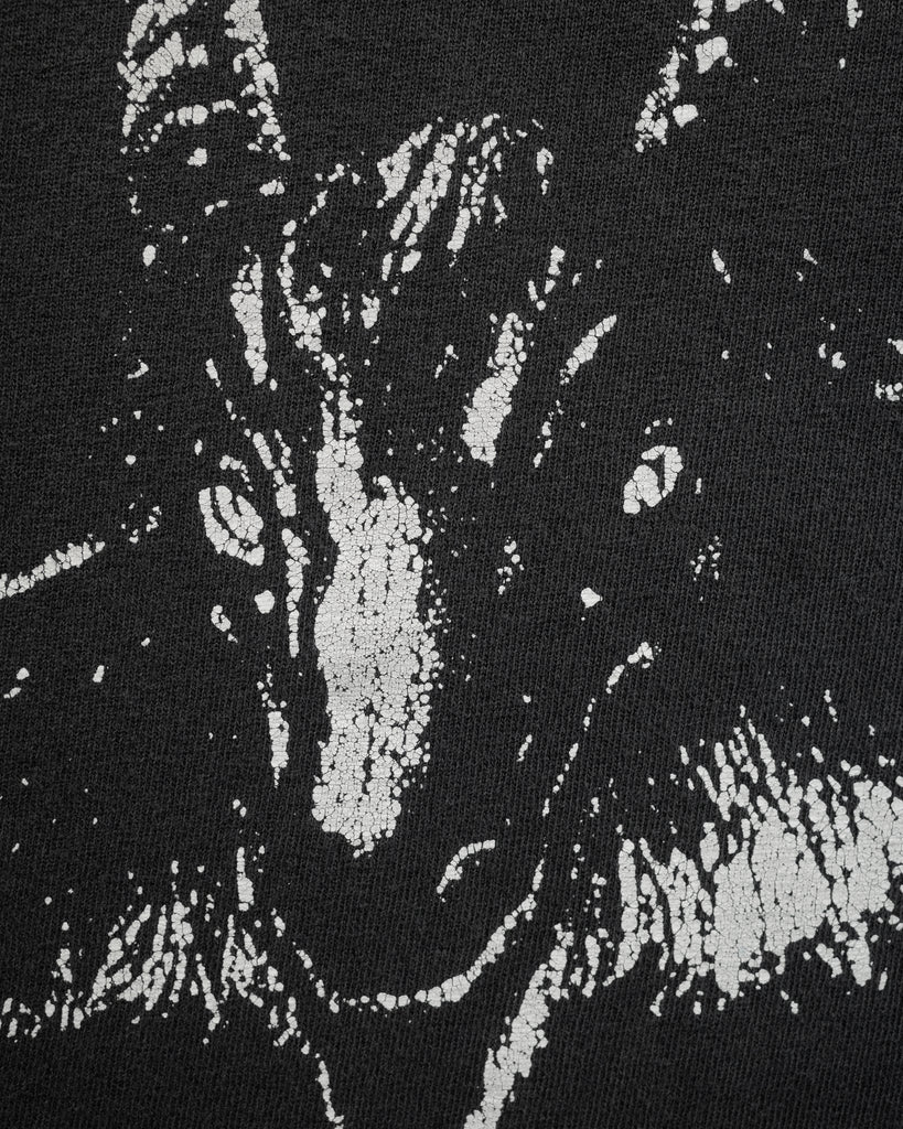 Faded Black "Bathory" Tee - detail