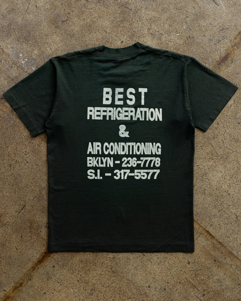 Single Stitched "Best Refrigeration & Air Conditioning" Tee - 1990s - back