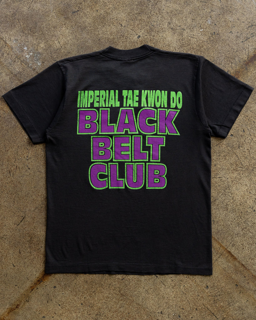 Single Stitched "Black Belt Club" Tee - 1990s - back