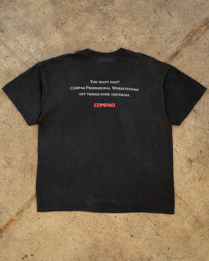 Single Stitched "Compaq" Tee - 1990s back photo