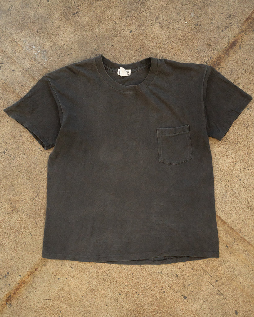 Faded Black Blank Pocket Tee - 1990s front photo