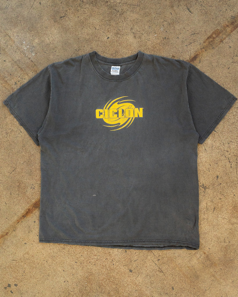 Faded Charcoal "Ciclón" Tee - 1990s