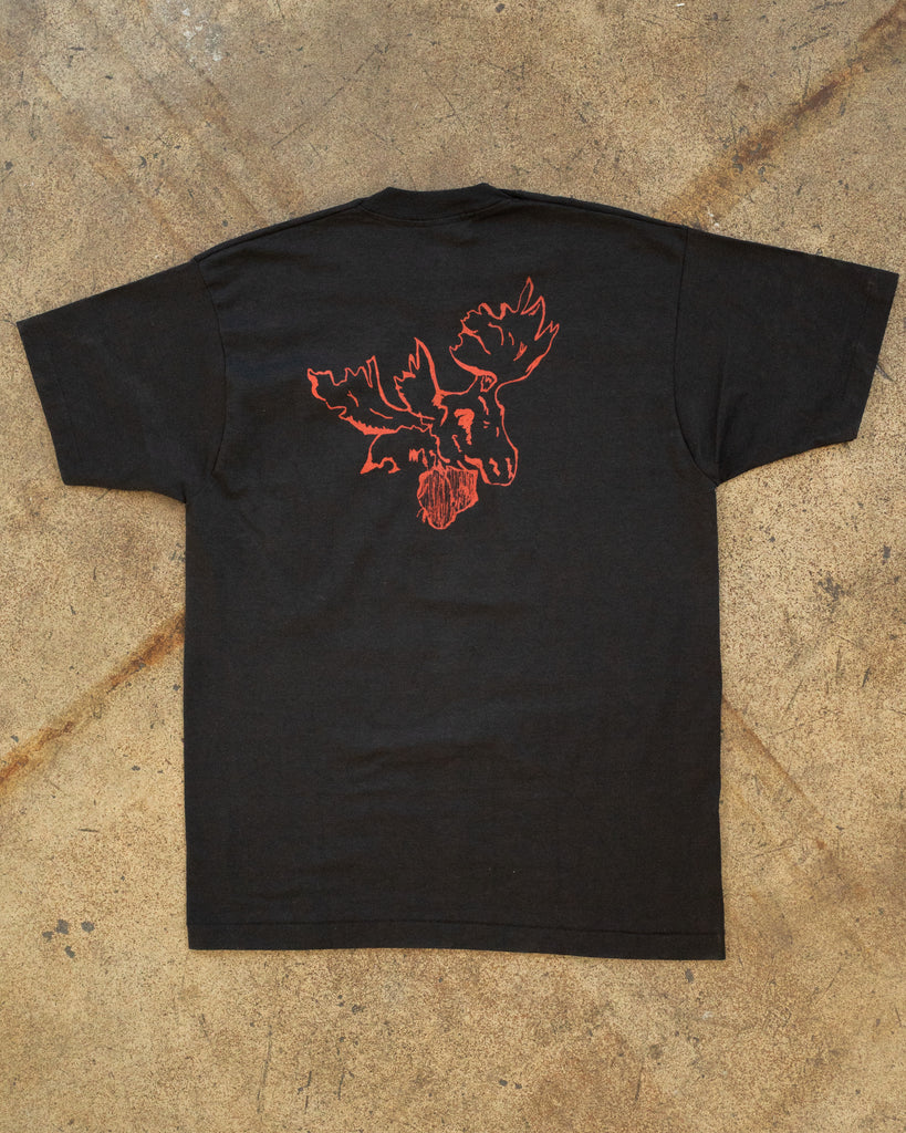 Single Stitched "Moose Bowling" Tee - 1990s - back