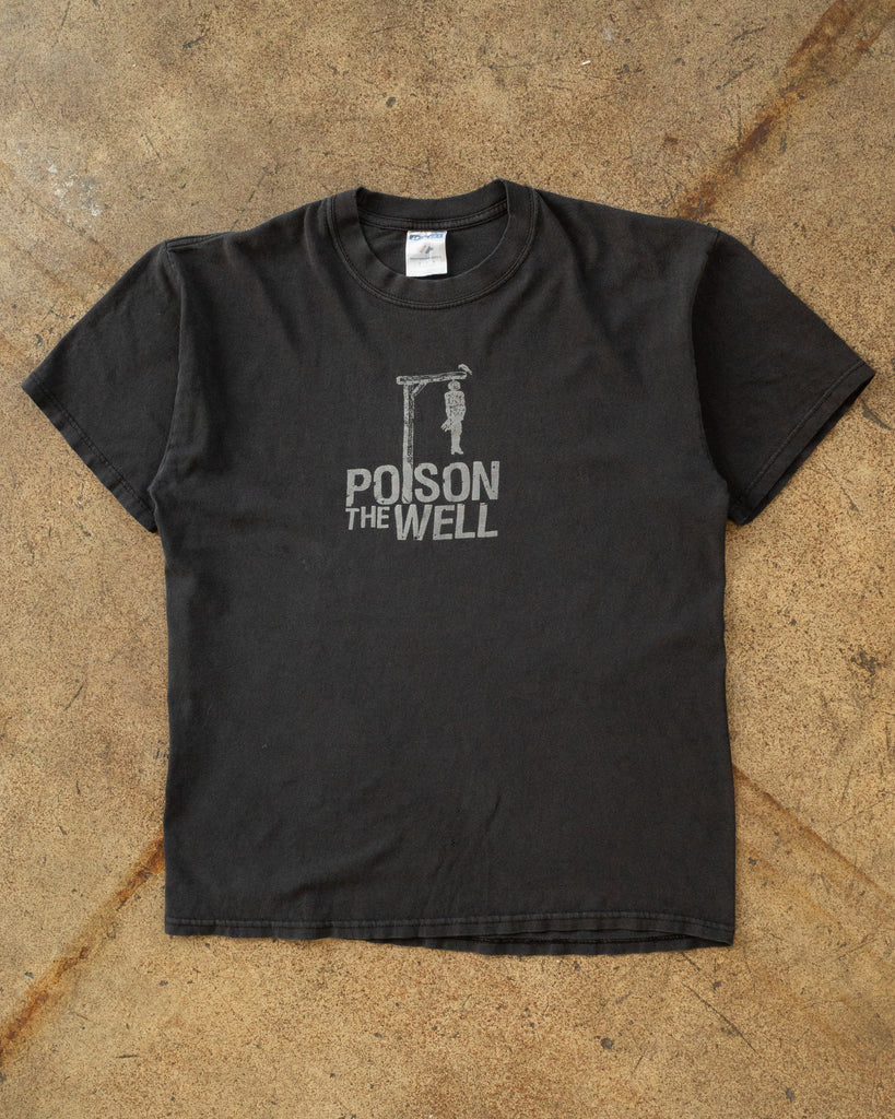 Faded Black "Poison Well" Tee - 1990s/2000s