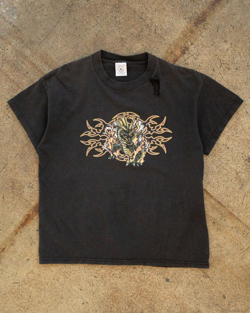 Distressed Dragon Tee - 1990s/2000s