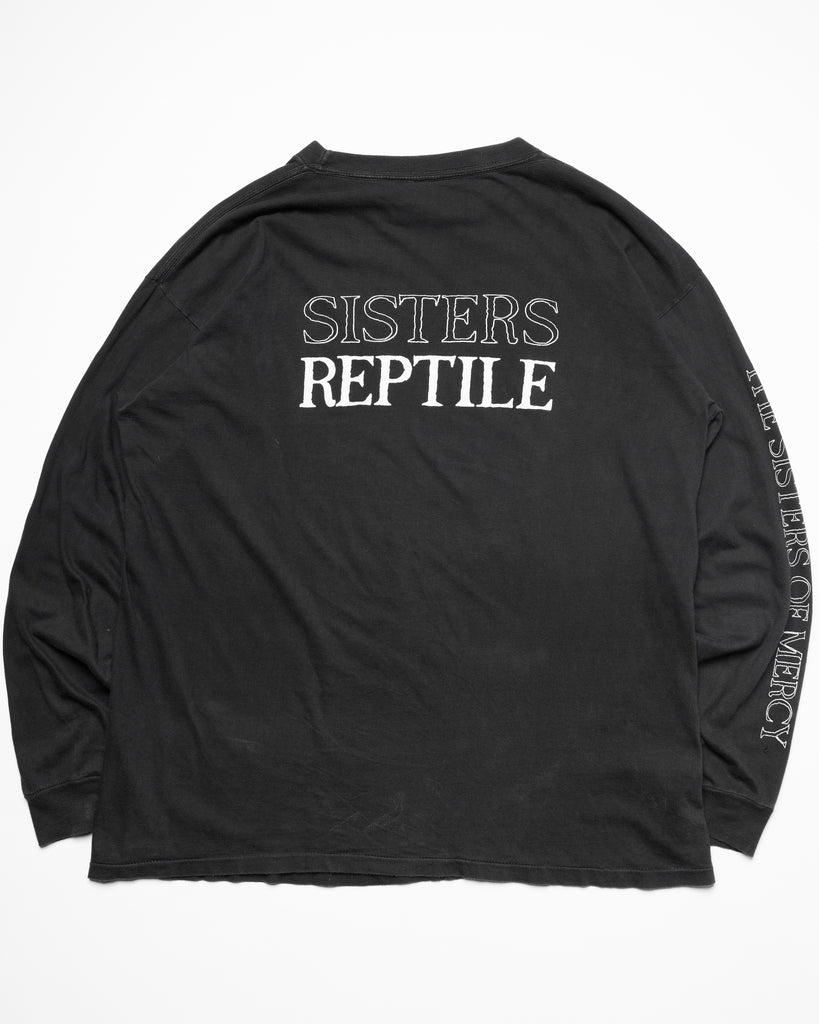 Single Stitched The Sisters Of Mercy "The Reptile House LTD." Long-Sleeve Tee - 1991 - back