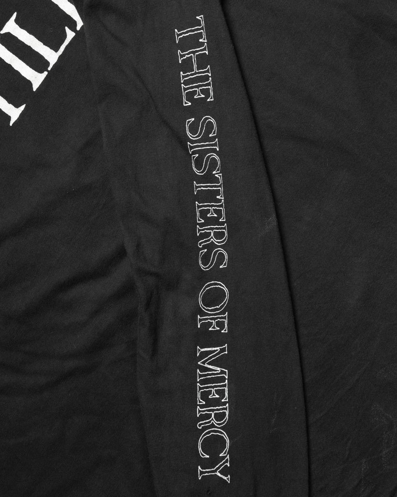 Single Stitched The Sisters Of Mercy "The Reptile House LTD." Long-Sleeve Tee - 1991 - detail