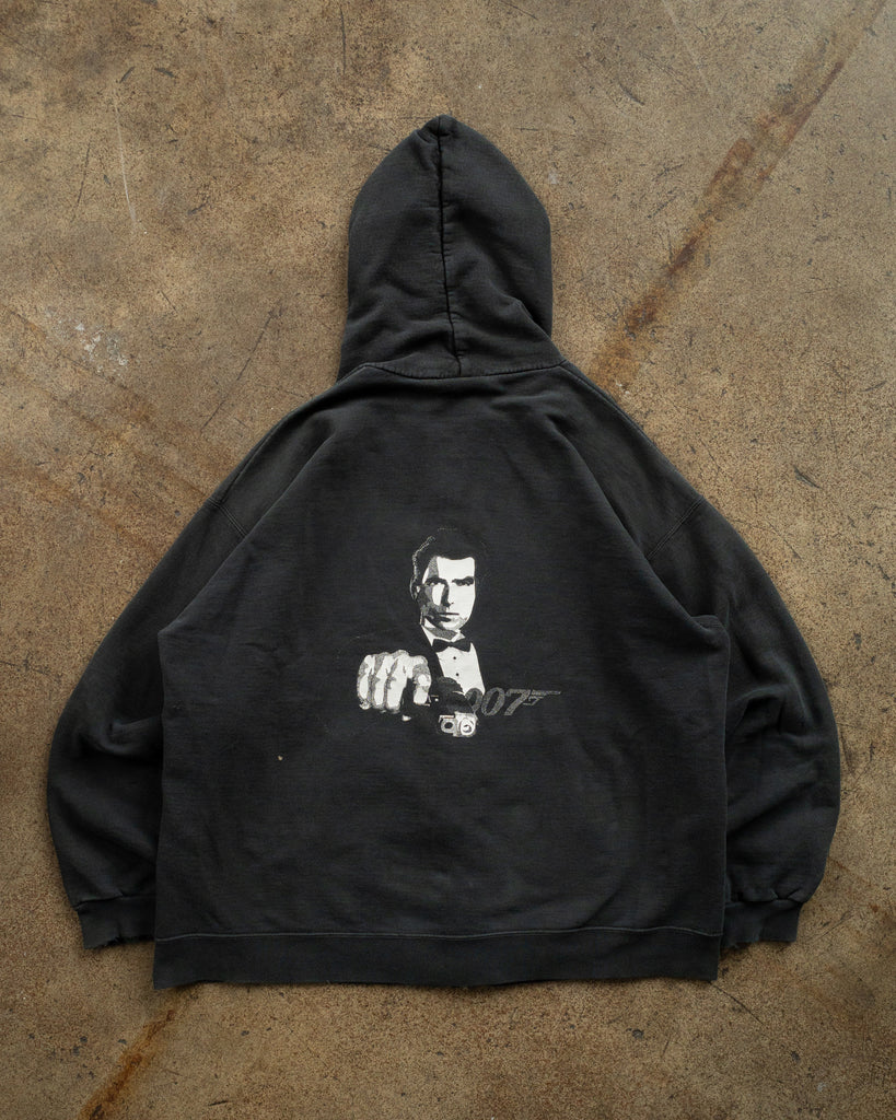 James Bond Hooded Zip-Up Sweatshirt - 1990s - back