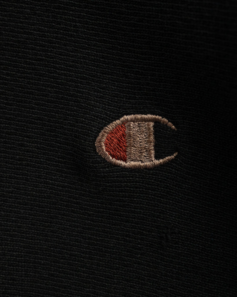Champion Reverse Weave Distressed Hooded Sweatshirt - 1990s DETAIL PHOTO