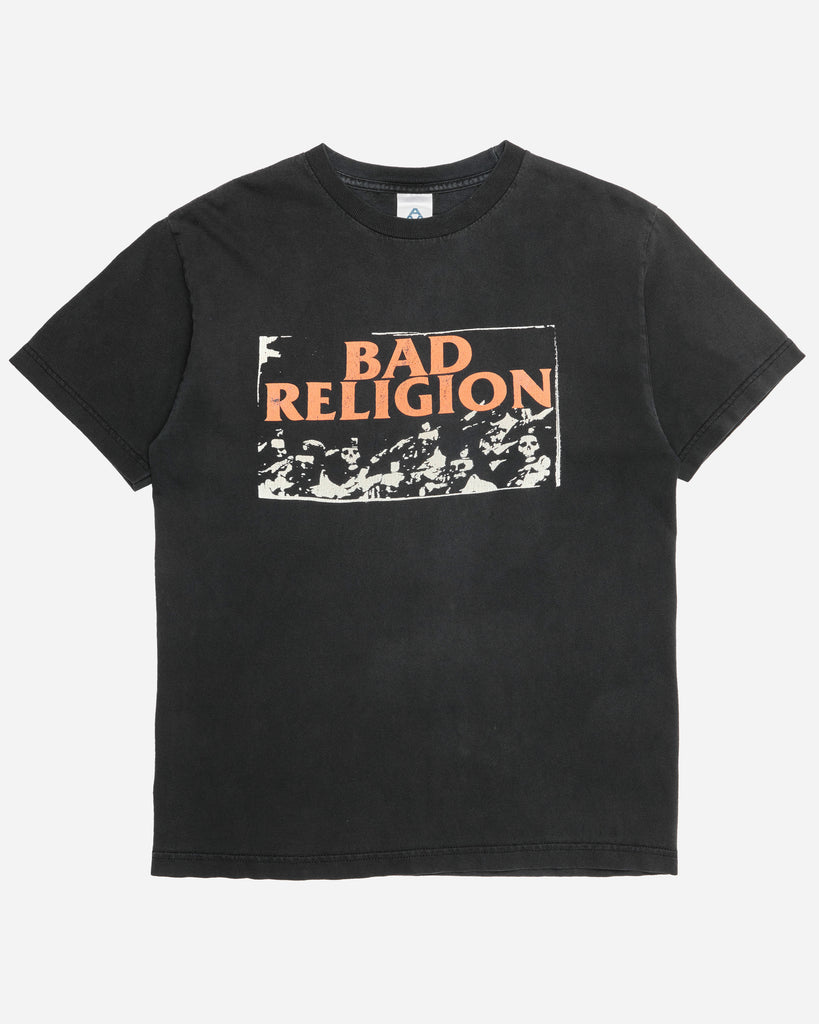 Faded Black "Bad Religion" Tee - 1990s/2000s