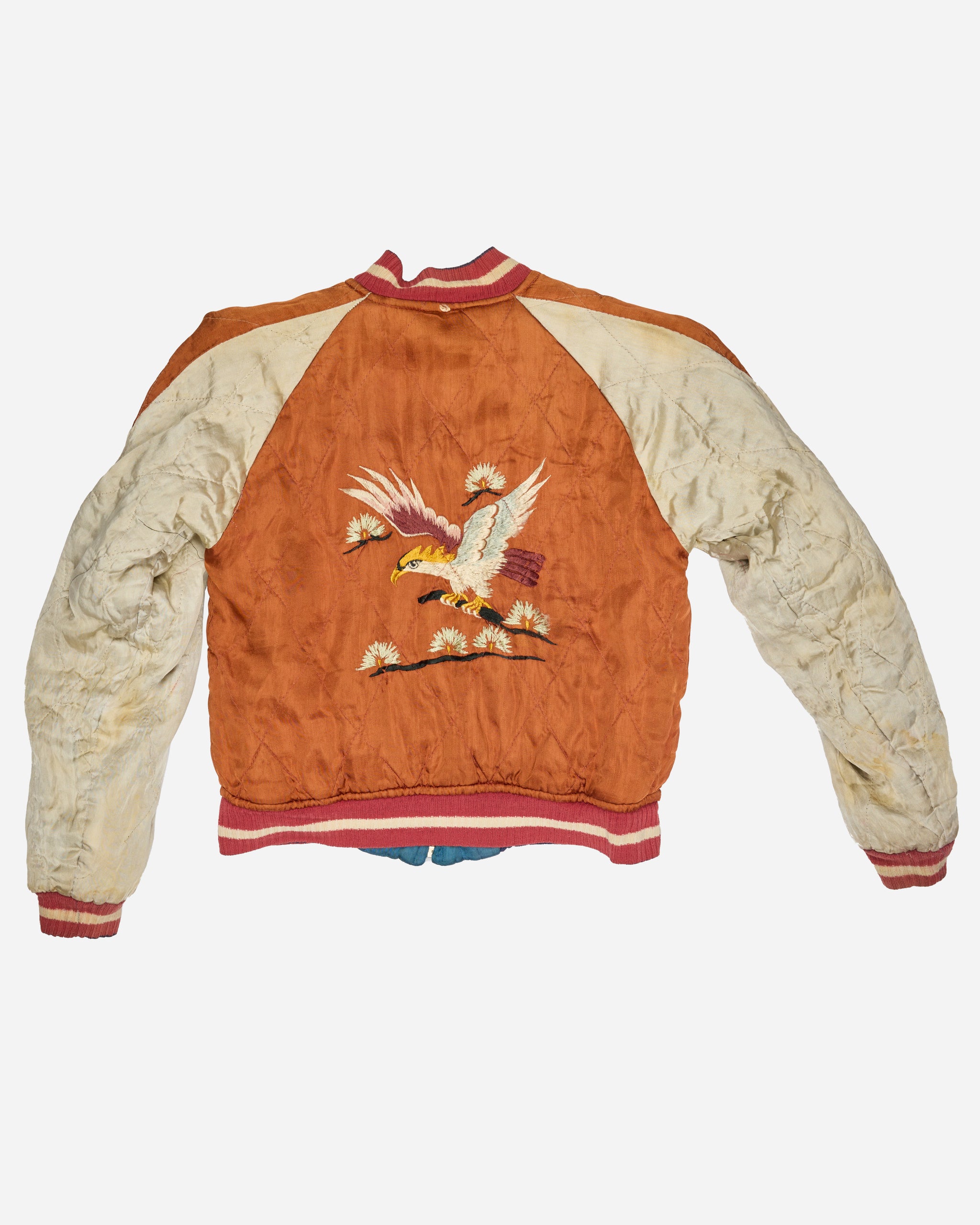Reversible Satin Souvenir Bomber Jacket - 1960s – UNSOUND RAGS