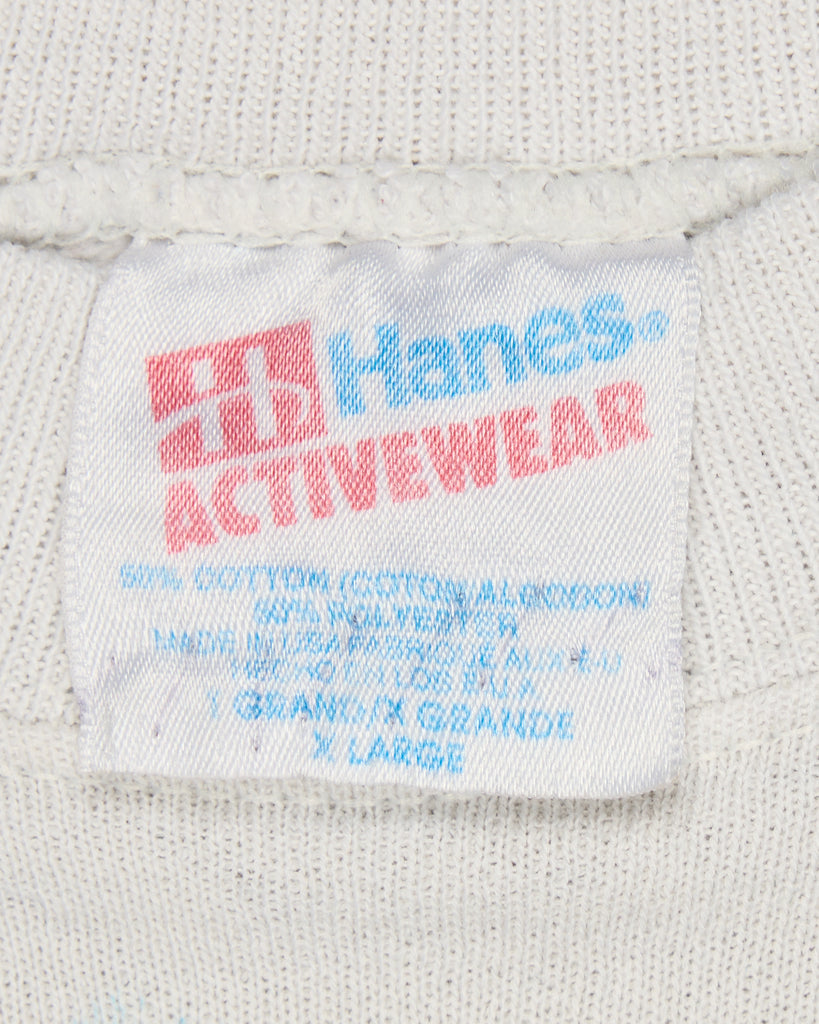 Black Flag Boxy Crewneck Sweatshirt - 1980s - tag