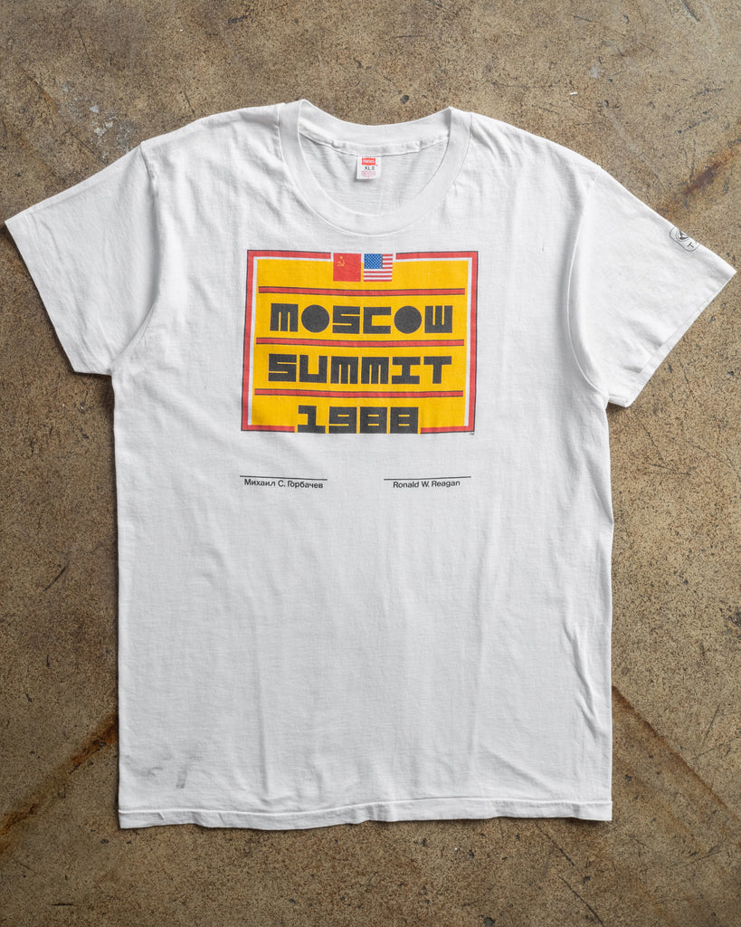 Single Stitched "Moscow Summit" Tee - 1980s