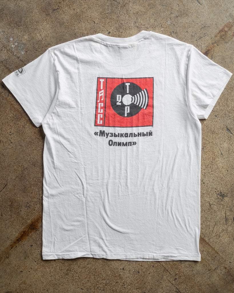 Single Stitched "Moscow Summit" Tee - 1980s - back