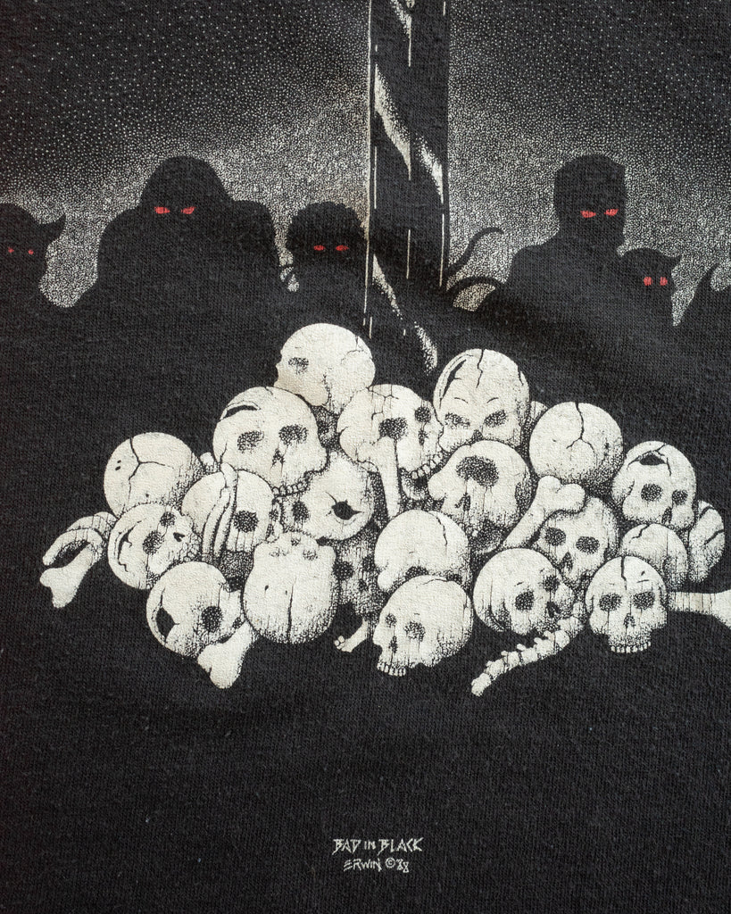 Oneita "Bad in Black" Tee - 1990s DETAIL PHOTO