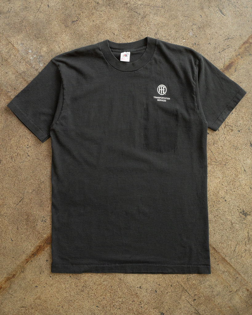 Single Stitched "FFE Transportation Service" Tee - 1990s FRONT PHOTO
