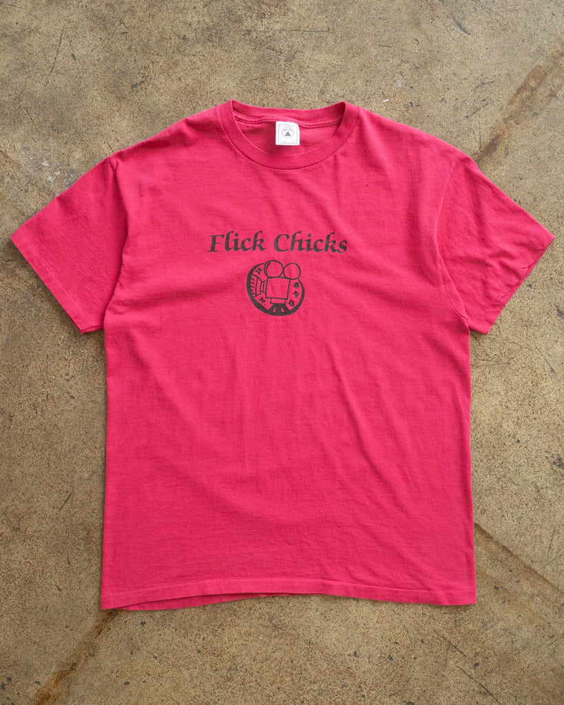 Single Stitched "Flick Chicks" Tee - 1990s FRONT PHOT 