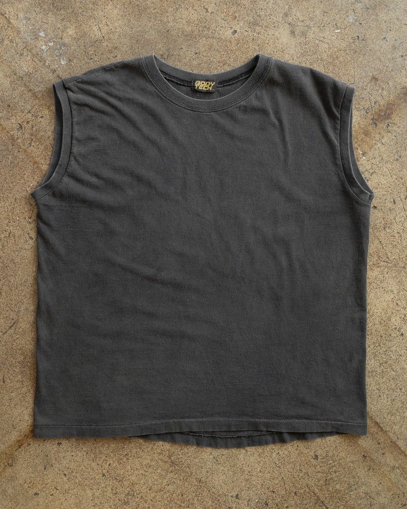 Single Stitched Faded Boxy Sleeveless Tee - 1990s FRONT PHOTO