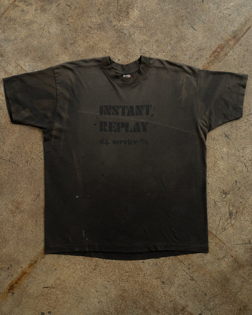 Sun Faded "Instant Replay" Tee - 1990s FRONT PHOTO