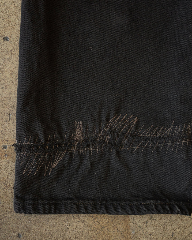 Levi's 501 Overdyed Black Jeans - 1990s DETAIL PHOTO