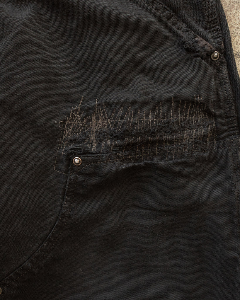 Carhartt Overdyed Repaired Work Pants - 1990s DETAIL PHOTO