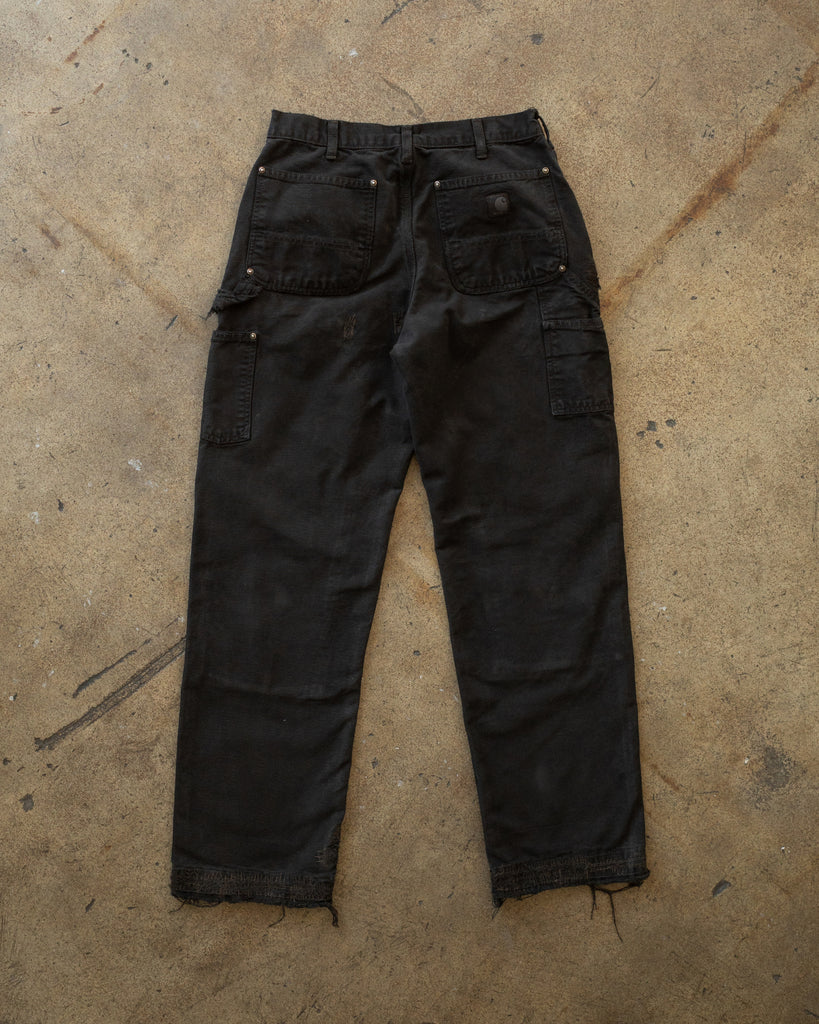 Carhartt Overdyed Repaired Work Pants - 1990s BACK PHOTO