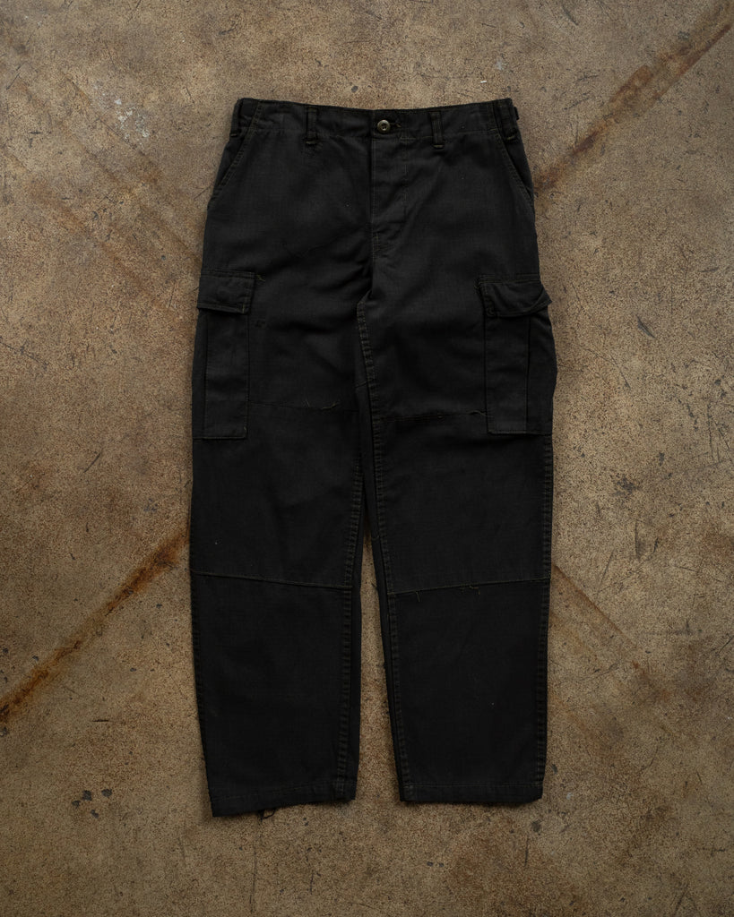 Over-Dyed Baggy Work Pants - 1980s