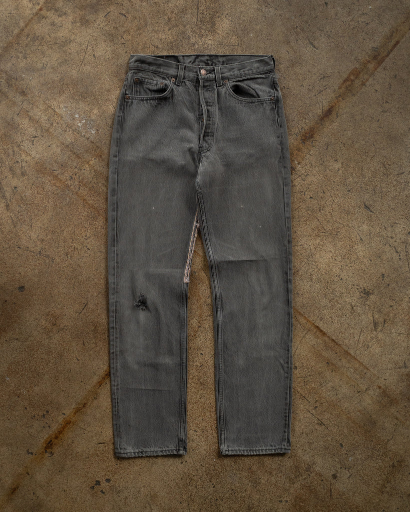  Levi's 501 Faded Black Jeans - 1990s