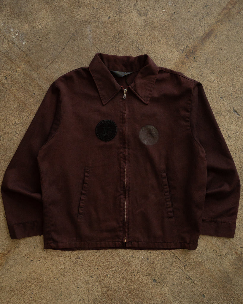 Over-Dyed Black "Hillbilly Clan No. 4" Jacket - 1980s FRONT PHOTO