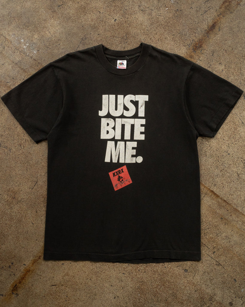 Single Stitched "Just Bite Me" Tee - 1990s FRONT PHOTO