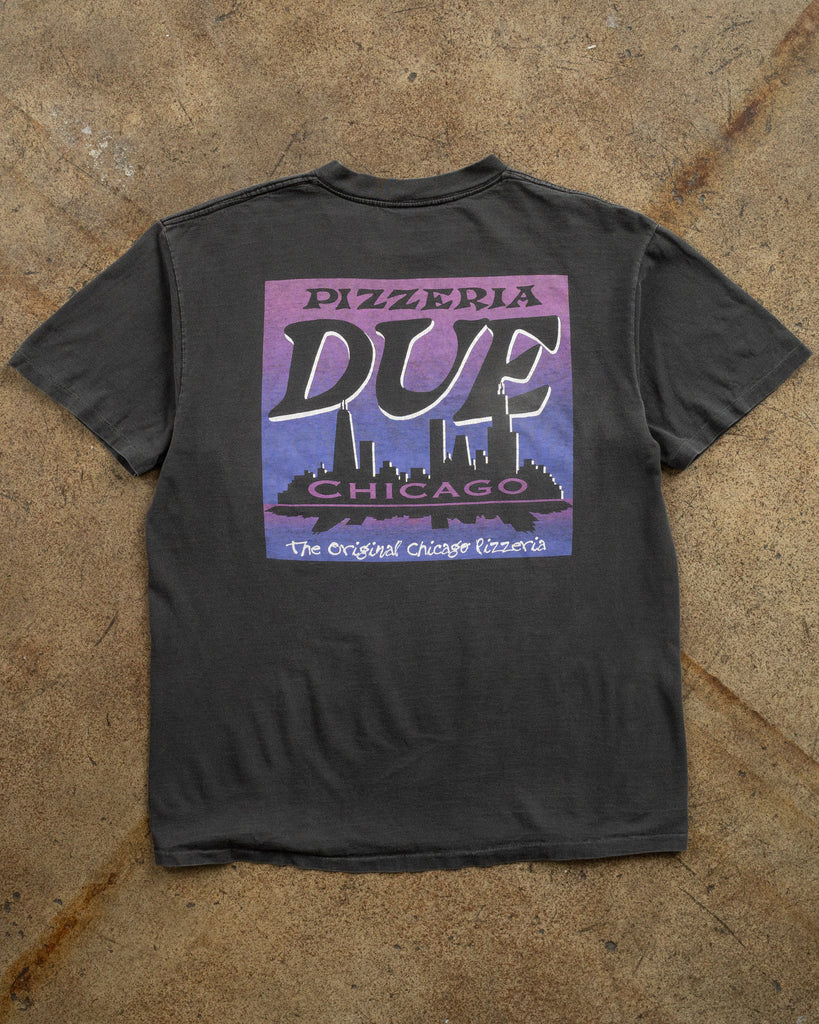 Oneita "Pizzeria Due" Tee - 1990s BACK PHOTO