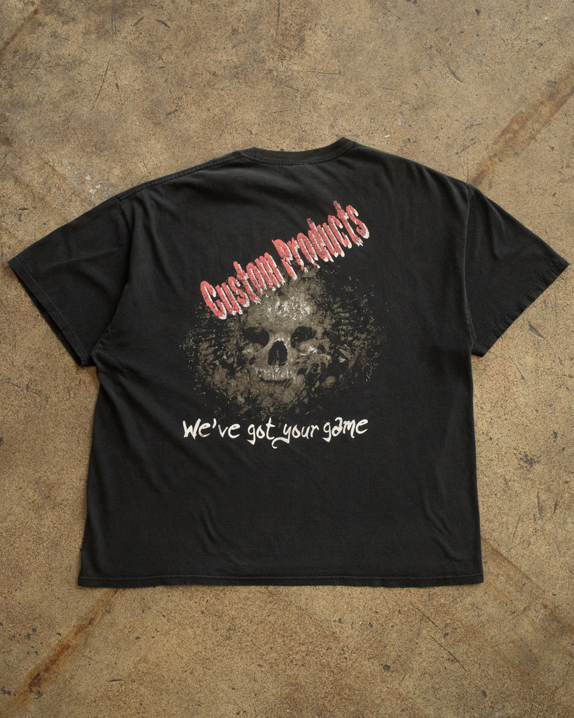 Painted "Custom Products" Tee BACK PHOTO