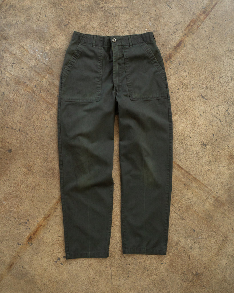 Overdyed Military Fatigue Trousers - 1990s front photo