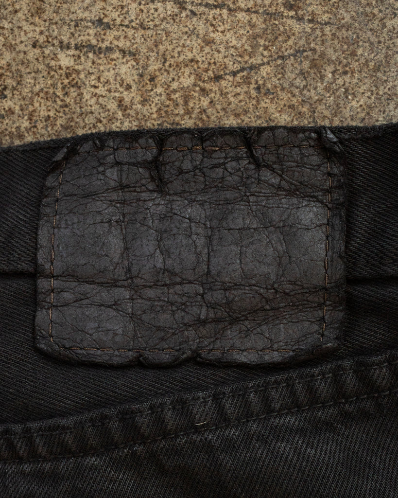 Levi's 501 Overdyed Black Jeans - 1990s tag photo