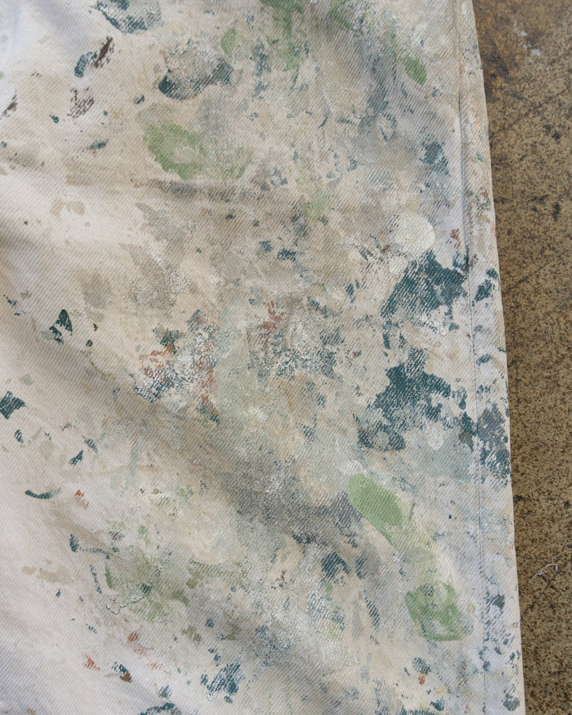 Levi's 501 Thrashed Painter Jeans - 1990s -detail