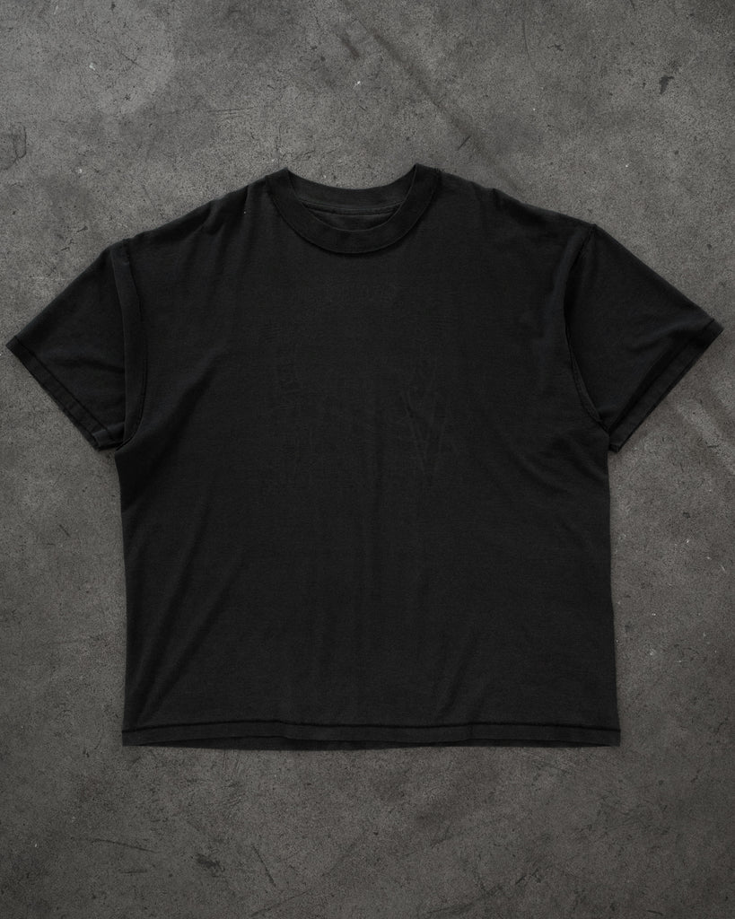 Faded Black Inside-Out Tee - 1990s