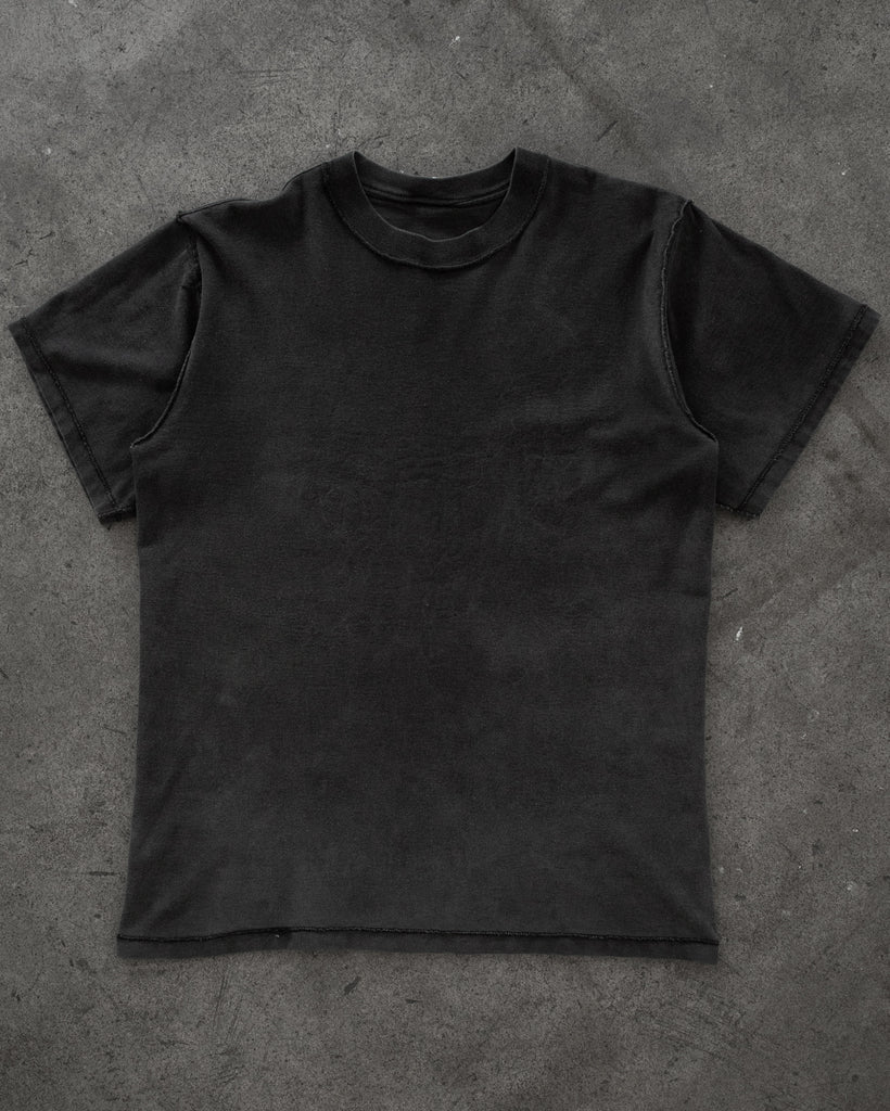 Faded Charcoal Inside-Out Tee - 1990s