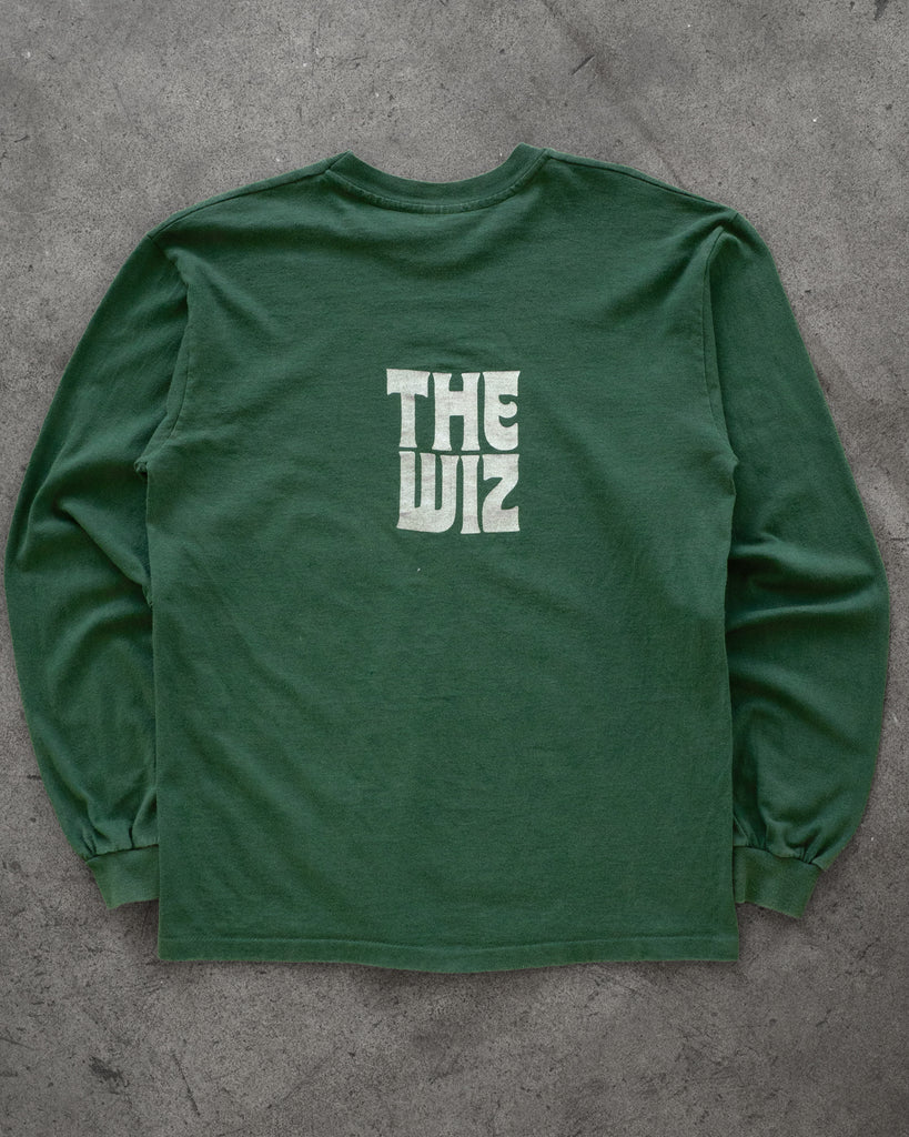 Pine Green "The Wiz" Long-Sleeve Tee - 1990s - back