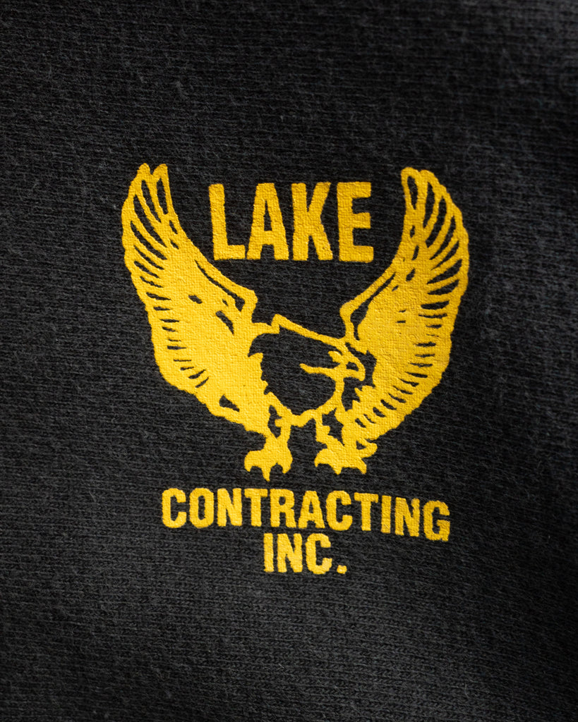 "Lake Contracting" Hooded Sweatshirt - detail