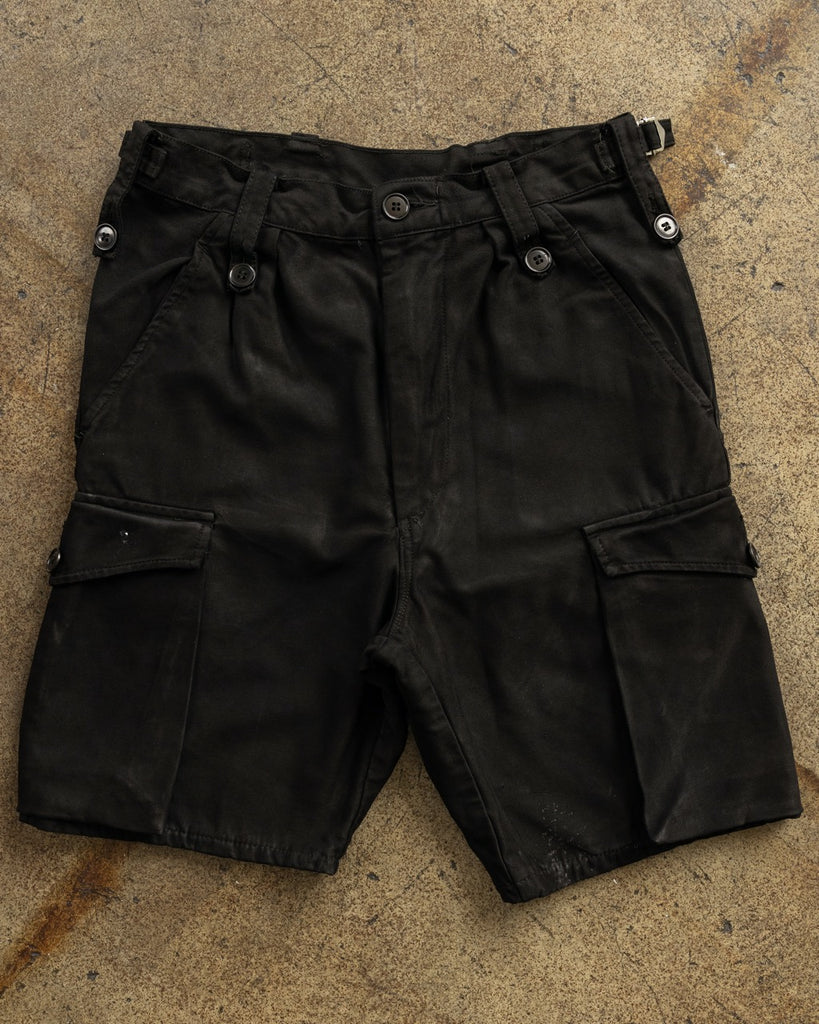 Vintage Over-Dyed Military Cargo Shorts FRONT PHOTO