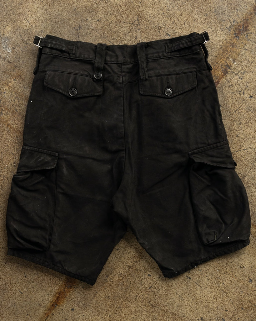 Vintage Over-Dyed Military Cargo Shorts BACK PHOTO