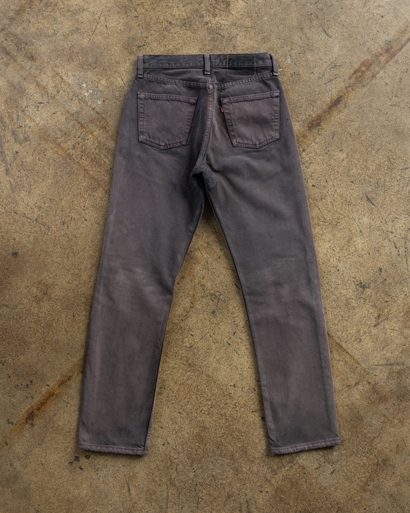 Levi's 501 Faded Dark Purple Jeans - 1990s - back